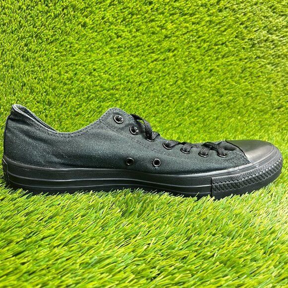 Converse Chuck Taylor All Star Ox Mens Size 12 Black Athletic Shoes Sneakers - Picture 4 of 10